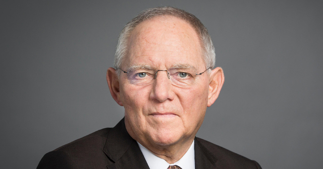 Wolfgang Schäuble, Bundesminister der Finanzen