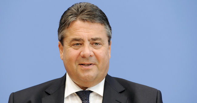 Porträt von Bundeswirtschaftsminister Gabriel