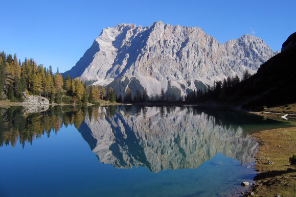 View of the Zugspitze.