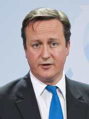 British Prime Minister David Cameron